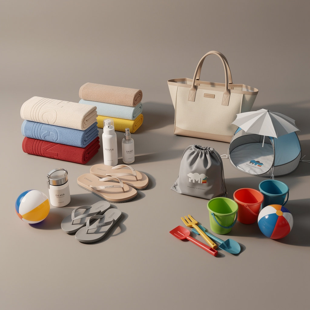 Objets publicitaires plage et piscine à personnaliser