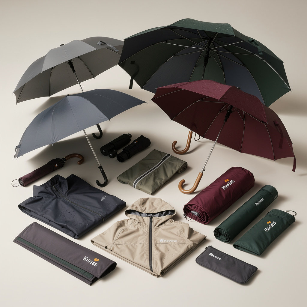 Parapluies et accessoires anti-pluie personnalisés à votre logo