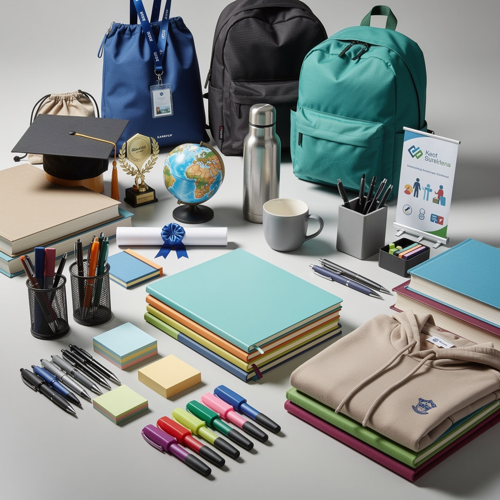 Objets publicitaires pour l'éducation et la formation