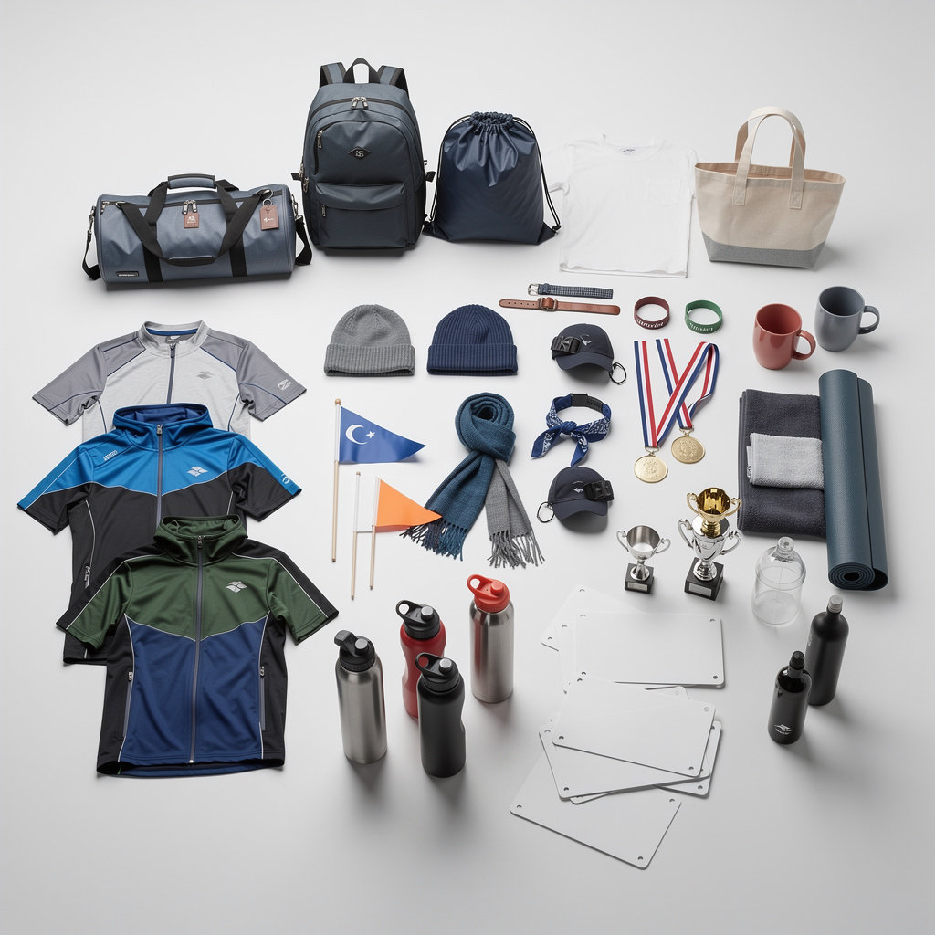 Objets publicitaires pour clubs sportifs et loisirs actifs